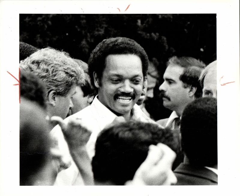 Jesse Jackson in 1984.