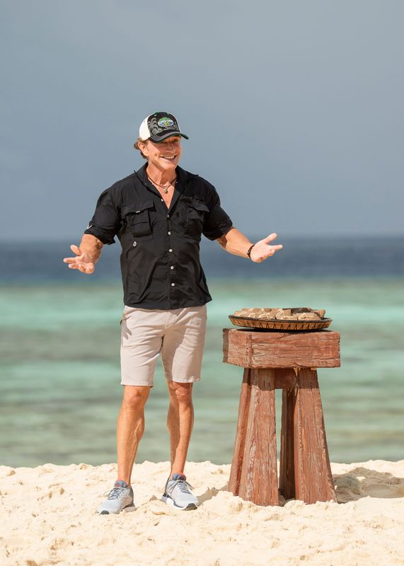 "Survivor" host Jeff Probst kicks off the 50th season.