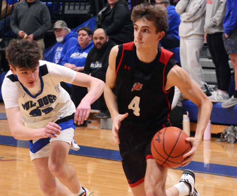 Ellis Malpass and the Red Devils worked their way past one Ski Valley rival in Inland Lakes and will now have to get past another, as a rematch with Mancelona awaits in the district championship game Friday night.