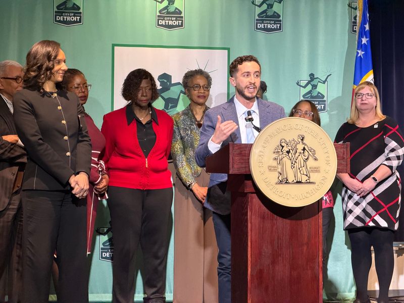Mayor Mary Sheffield tapped Ali Abazeed to serve as the city's new chief public health officer. Abazeed expects to integrate health policies across city departments, he said at the Detroit Public Safety Headquarters on Monday, March 2, 2026.