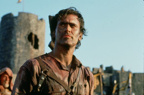 Bruce Campbell in "Army of Darkness"
