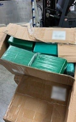 CBSA said a truck containing 111.4 kg (245 pounds) of cocaine recently tried to cross into Canada via the Blue Water Bridge in Michigan.