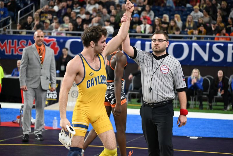 Gaylord's Zane Willobee won his second career state championship, defeating Clio's D'Marion Erlenbeck (dec. 4-3) in the Division 2 165-pound bracket on Saturday, March 7 at Ford Field in Detroit, Mich.