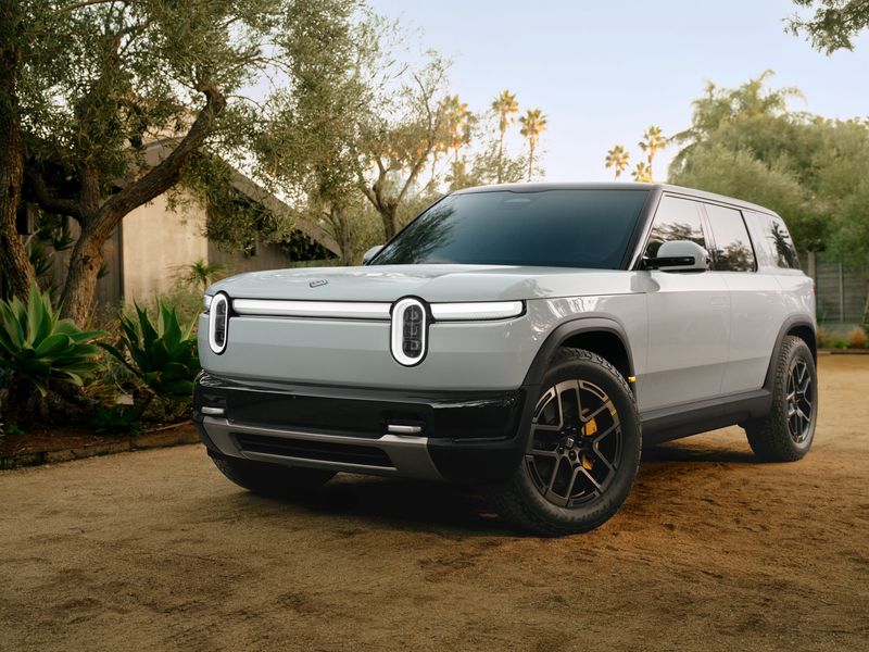 The top of the line 2027 Rivian R2 Performance goes on sale in spring 2026. Less expensive models will follow.