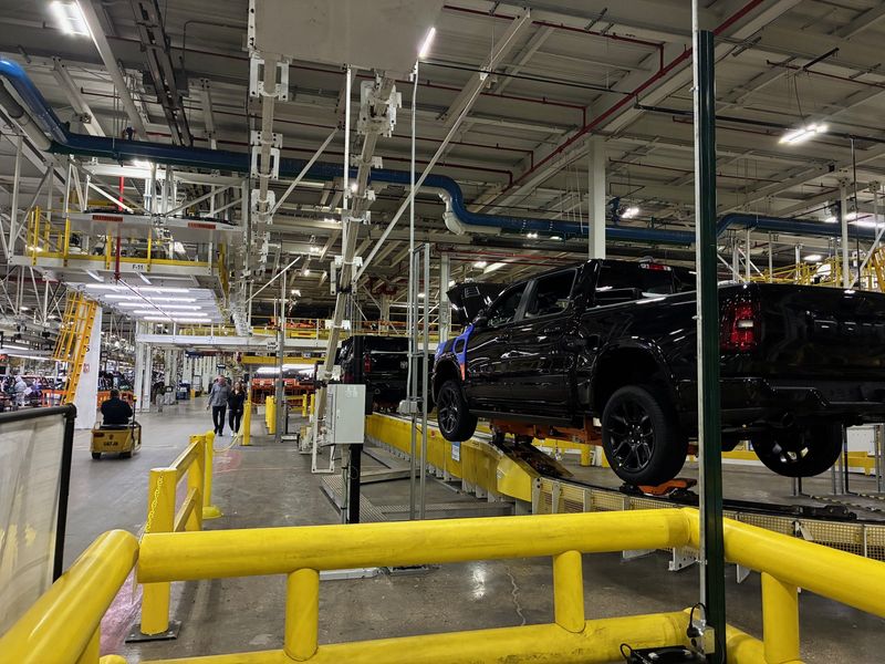 K-9 units have recently been patrolling Sterling Heights Assembly Plant sniffing for guns and other weapons.