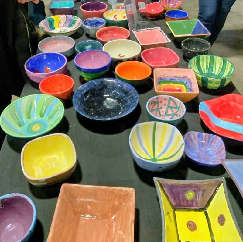 Attendees of Empty Bowls Detroit 2026 can take home a hand-crafted ceramic bowl to keep.