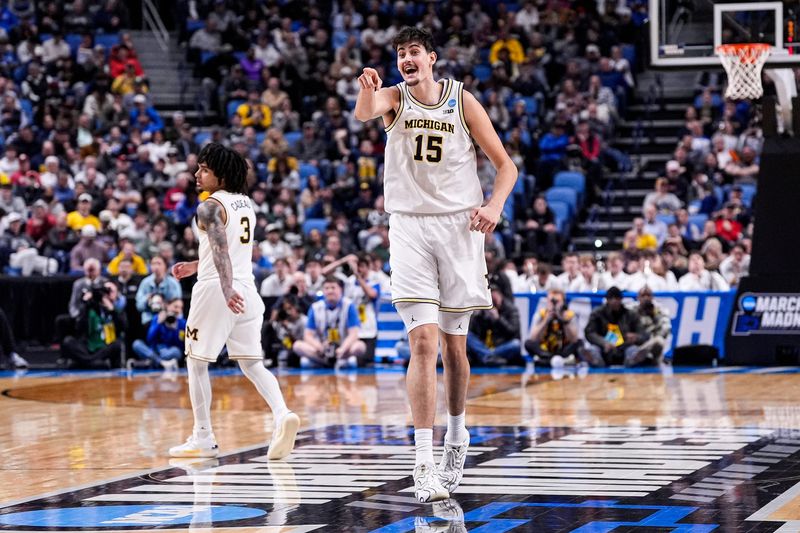during the second half of NCAA Tournament Second Round at KeyBank Center in Buffalo on Saturday, March 21, 2026.