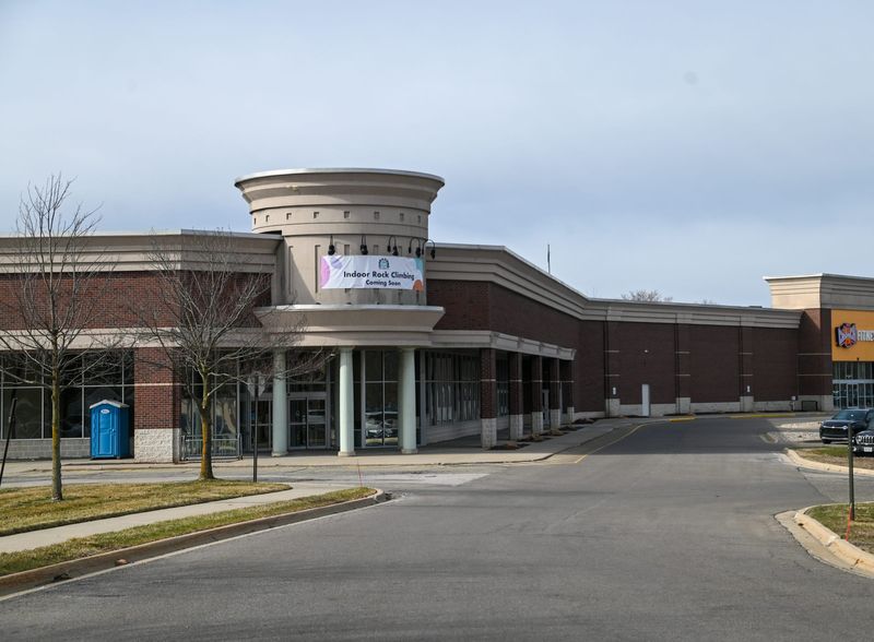 The future home of the Terra Firma Bouldering Co. in East Lansing, pictured Tuesday, March 24, 2026.