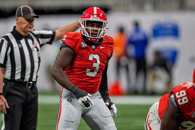 Linebacker CJ Allen missed only one game over his three seasons at Georgia.
