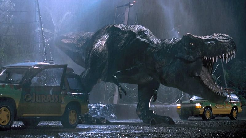 An image from 1993's "Jurassic Park."