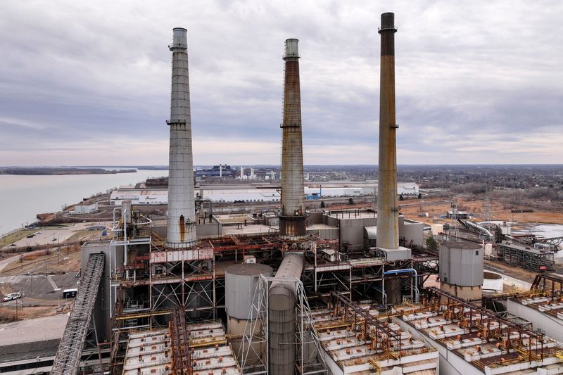 DTE Energy’s River Rouge Power Plant in River Rouge. The state's two main energy providers — DTE Energy and Consumers Energy — tried to reassure customers on Thursday as fuel prices climbed higher.