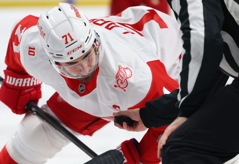 Dylan Larkin received birthday greetings Thursday from his current employer.