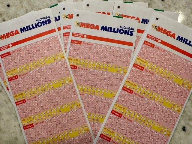 Mega Millions slips on Friday, March 27, 2026.
