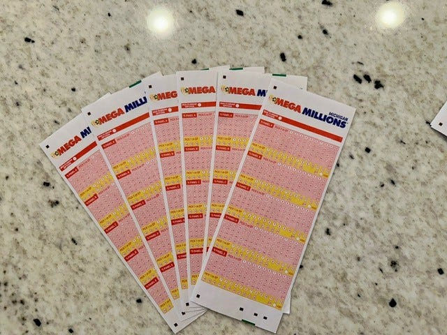 Mega Millions slips on Friday, March 27, 2026.