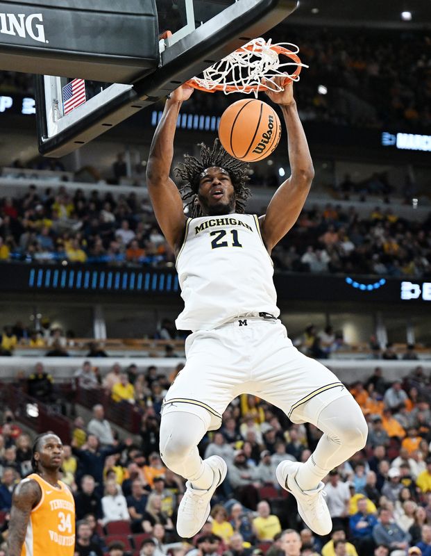 Morez Johnson Jr. will have until May 27 to decide whether to stay in the NBA Draft or return to Michigan for his junior season.