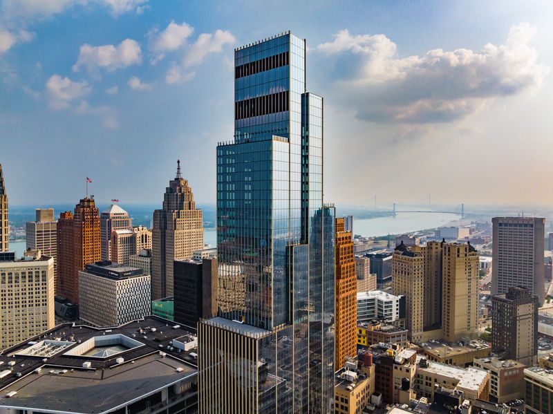 Hudson's Detroit is among Bedrock developments downtown that will be supported by up to $150 million in tax capture revenue bonds.