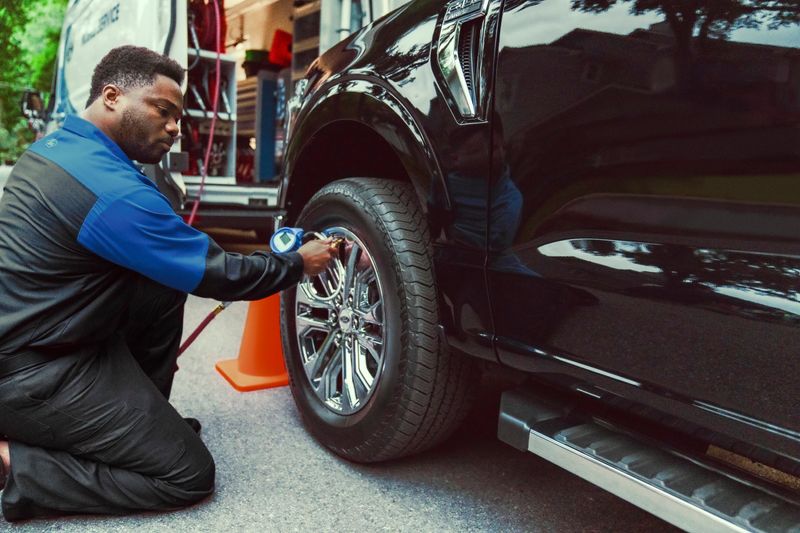 Tire pressure service