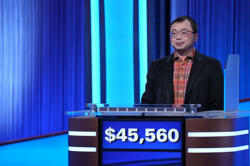 Jamie Ding of New Jersey competes on the March 31, 2026 episode of "Jeopardy!"