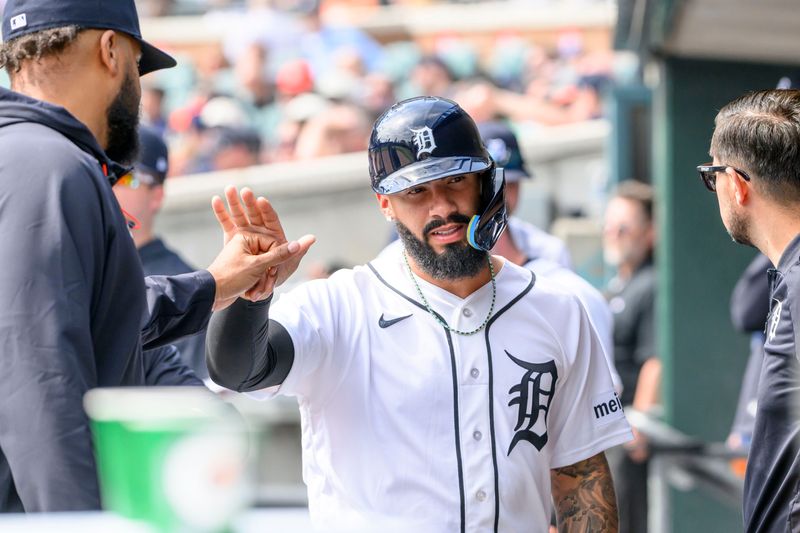 Second baseman Gleyber Torres (pictured) and outfielder Kerry Carpenter, two vital cogs in the Tigers’ offense, are starting rehab assignments.