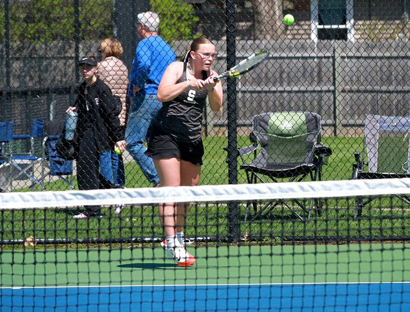 Sturgis tennis player Bella Currier was voted as athlete of the week.