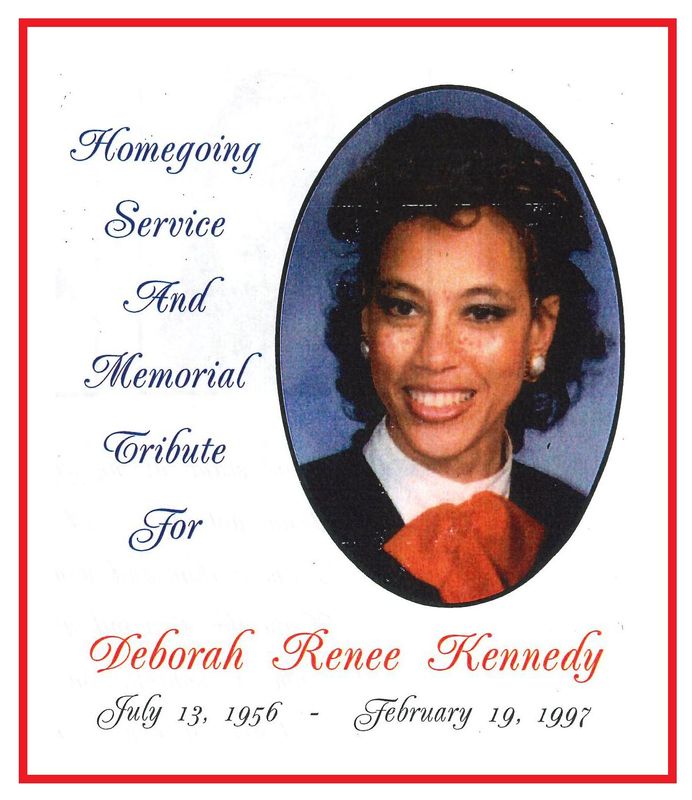 Deborah Kennedy was killed on Feb. 19,1997.