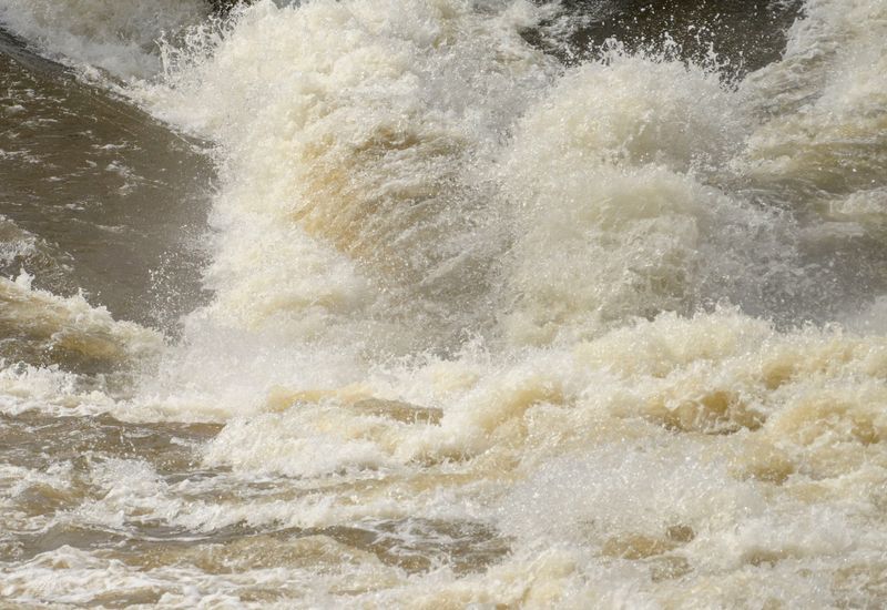 Recent heavy rains have risen water heights to dangerous levels.