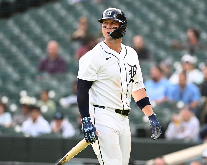 Tigers first baseman Spencer Torkelson entered Sunday's game hitting .190 on the season.