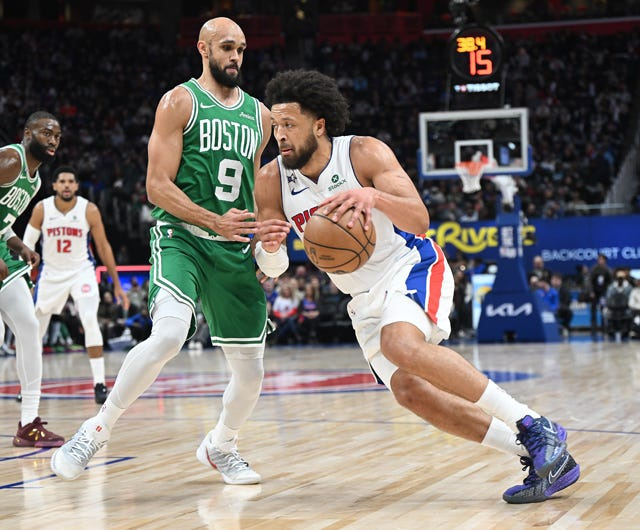 Guard Cade Cunningham leads the Pistons into their first-round NBA playoff series.