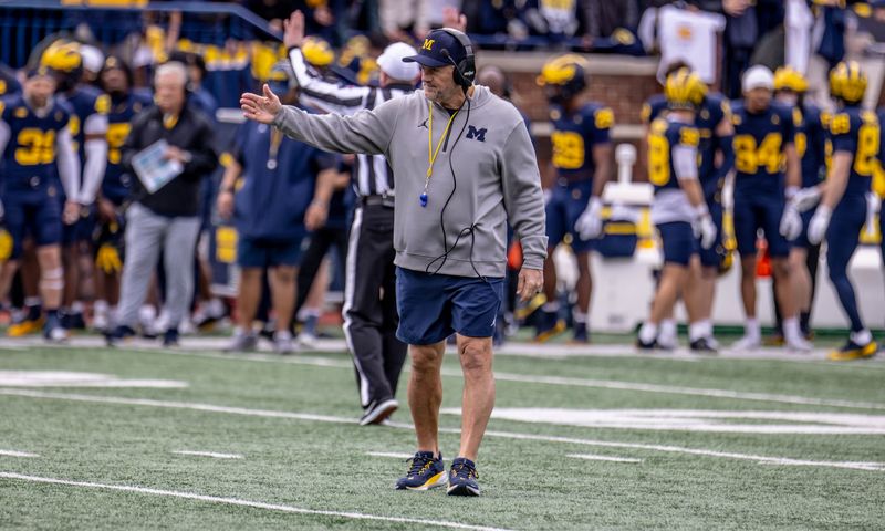 Michigan football head coach Kyle Whittingham
