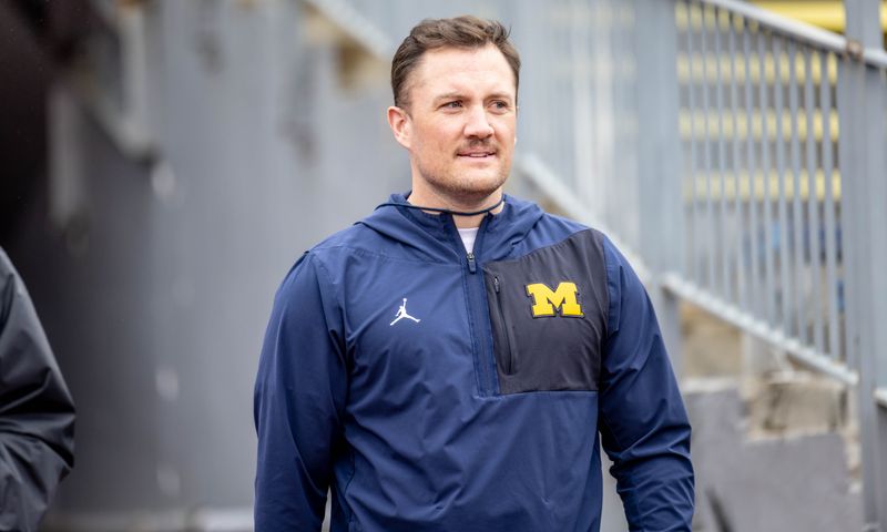 Michigan football LB coach Alex Whittingham