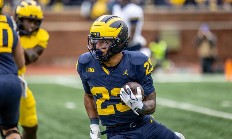 Michigan football RB Jordan Marshall