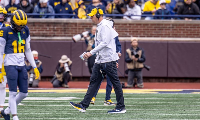 Michigan football OL coach Jim Harding