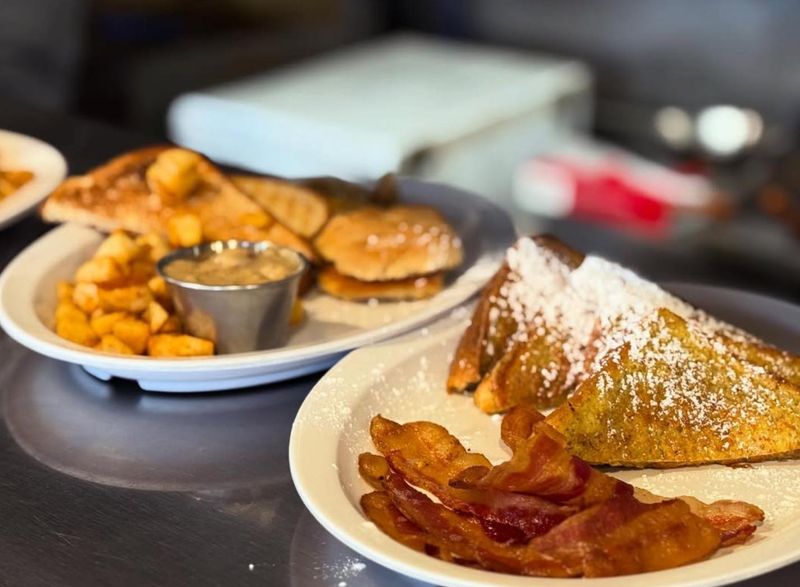 An image of breakfast from Good Truckin Diner Grand Rapids' Instagram page.