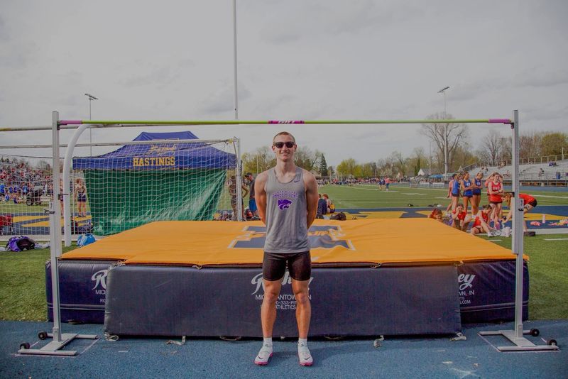 David Wills cleared the 6-6 mark on the high jump event on Friday in Hastings.