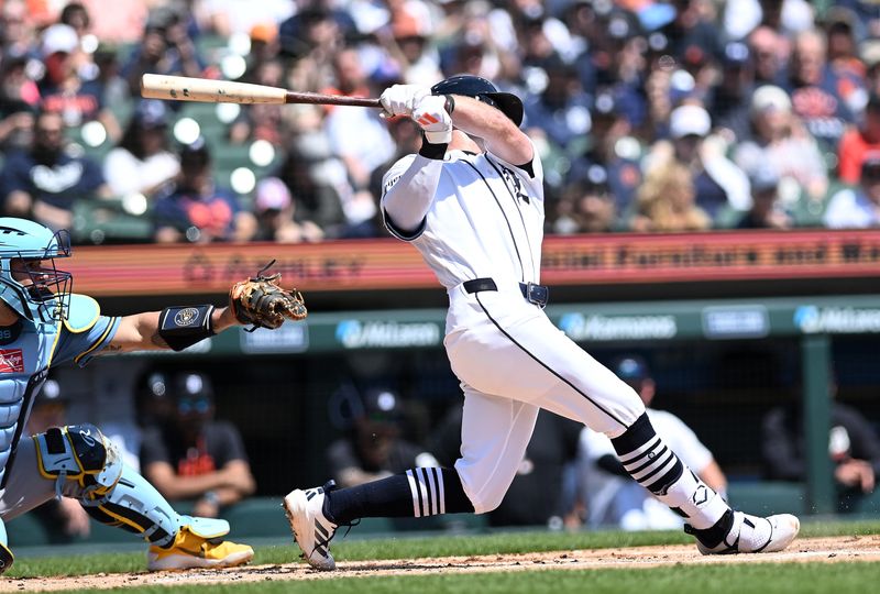 In his first 25 games with the Tigers, rookie Kevin McGonigle has as many walks (14) as strikeouts (14).