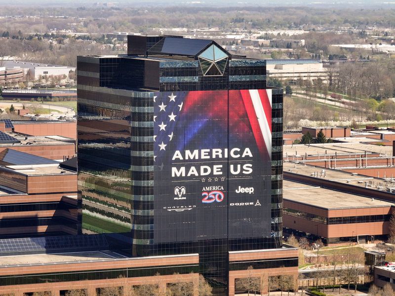 Stellantis North America Headquarters, in Auburn Hills, April 23, 2026.