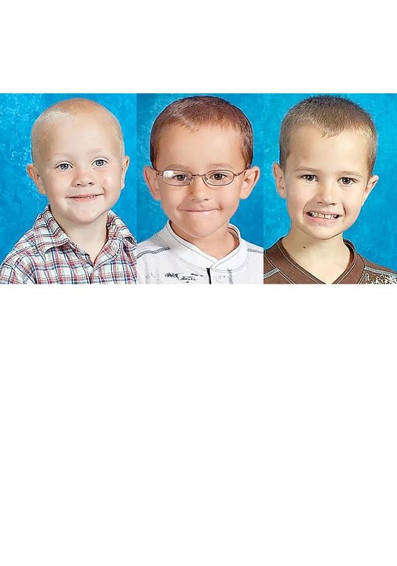 Tanner, Alexander and Andrew Skelton.