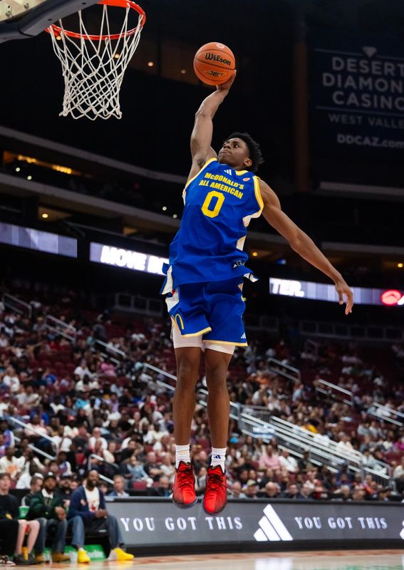 Brandon McCoy Jr. is the first consensus five-star recruit coach Dusty May has landed at Michigan.