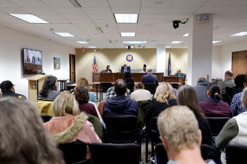 The Michigan Public Service Commission meets, Thursday, Dec. 18, 2025, in Lansing