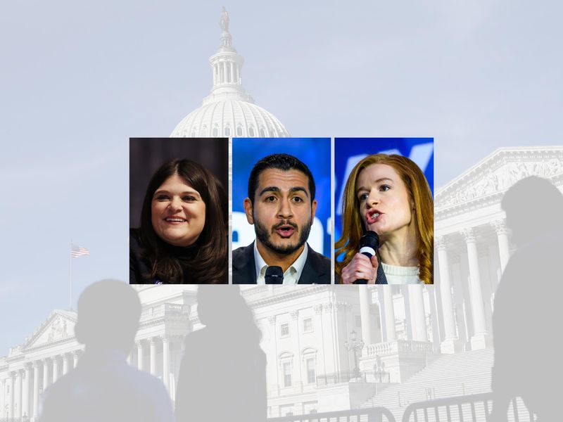 Haley Stevens, Abdul El-Sayed and Mallory McMorrow.