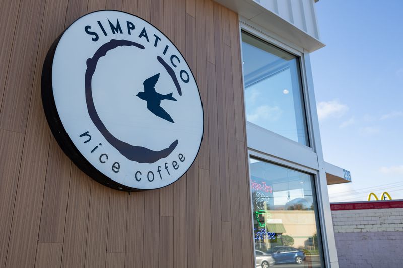 Simpatico Coffee has relocated to a brand new building in Holland Township at 235 N. River Ave.