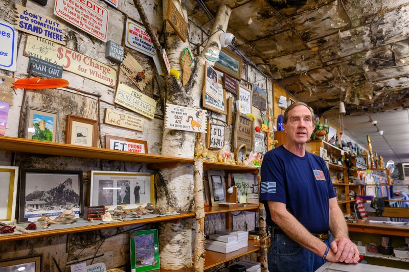 Mark Eby has been manager and co-owner of the Castle Rock roadside attraction just north of St. Ignace, Mich. for more than 40 years. He is the grandson of Clarence and Helen Eby, who purchased the business in 1929. It has been family-run every year since and averages 75-80,000 visitors a year, who pony up a dollar to climb to the top of the 200-foot limestone rock formation.