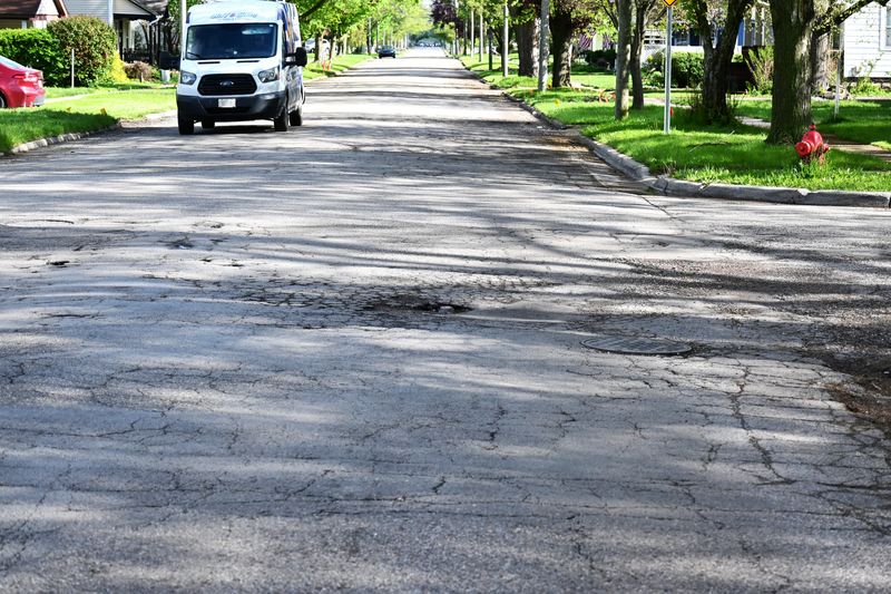 Heavily traveled Morse Street from U.S. 12 north is crumbling and will be repaved beginning at the end of May.
