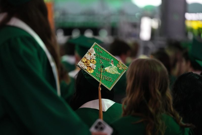 Scenes from the 2026 Michigan State University convocation, Friday, May 1, 2026, at the Breslin Center in East Lansing.