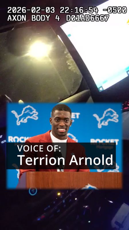Detroit Lions cornerback Terrion Arnold had multiple conversations with police in Florida after he says nearly $250,000 in his belongings were taken from his rental home.