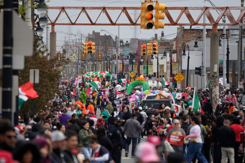 Thousands turned out to watch the Cinco de Mayo Parade in Southwest Detroit on Sunday, May 3, 2026.