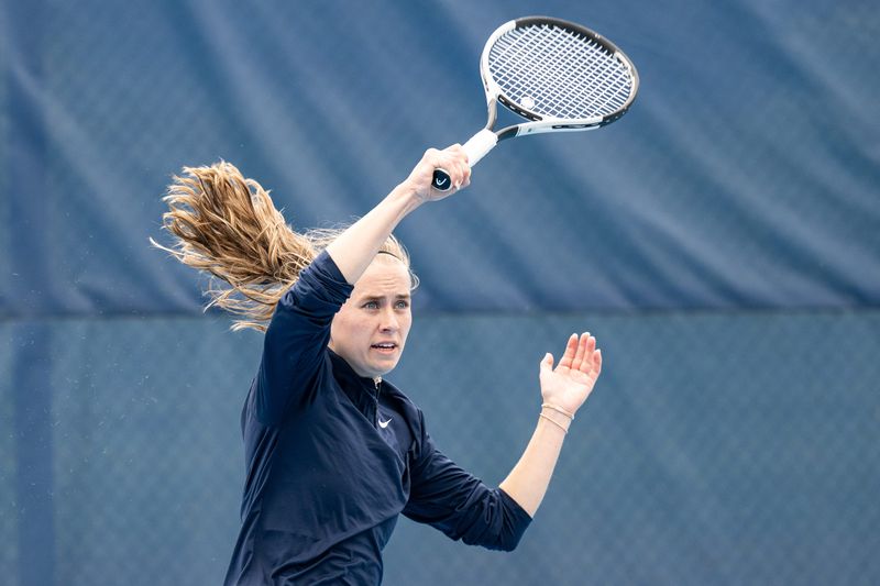 Reese Miller is 31-9 this season and leads the Michigan women's tennis team with 20 dual-match wins.