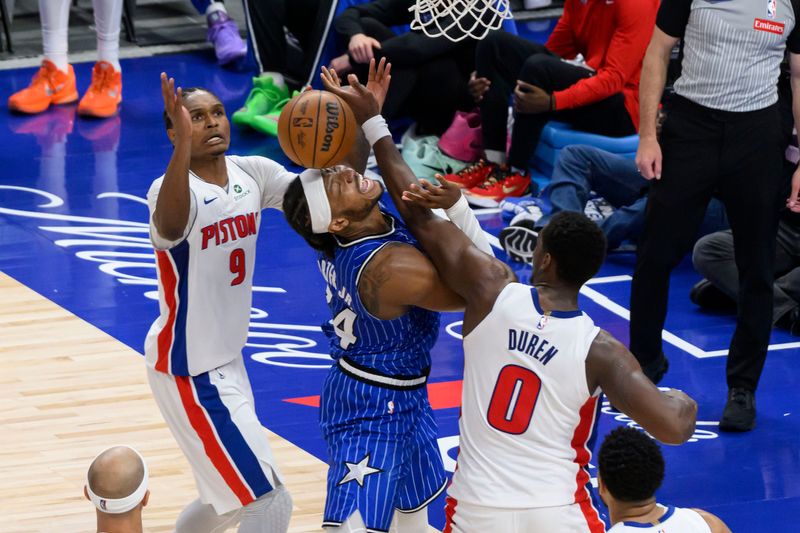 Retaining Ausar Thompson, left, and Jalen Duren is at the core of Trajan Langdon's plans for making the Pistons a title contender.
