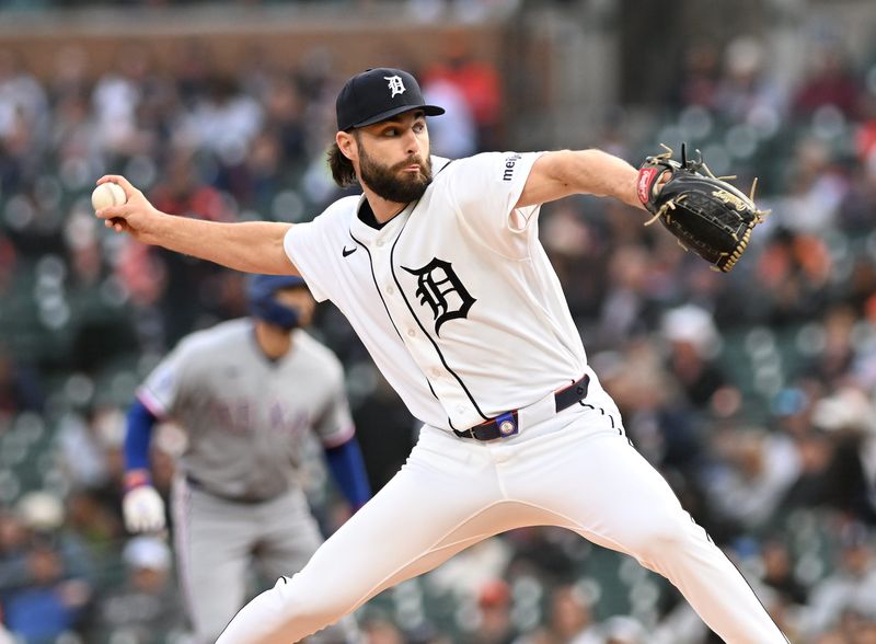 Tigers pitcher Brenan Hanifee delivers a pitch in the first inning.