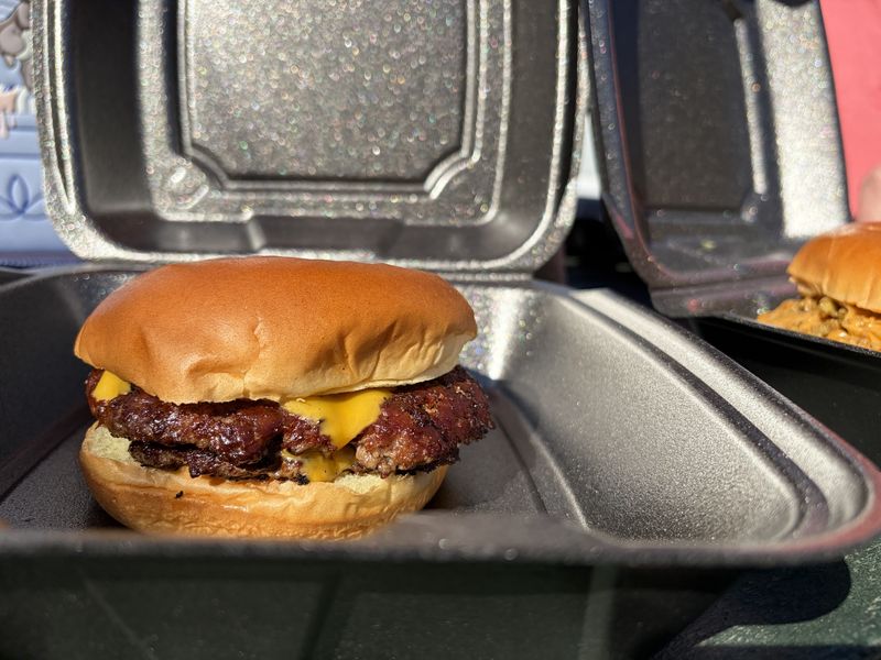 The Basic Burger (Just Cheese) from ZOMburgers in Holland